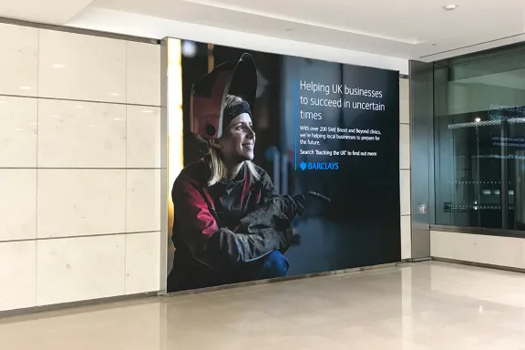 Barclays Making the message go further
